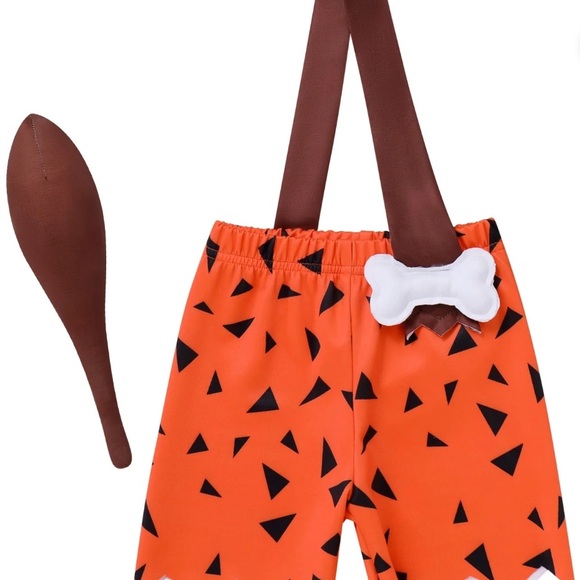 Toddler Boy Costume Bam Bam Rubble- Flintstones - Picture 1 of 6